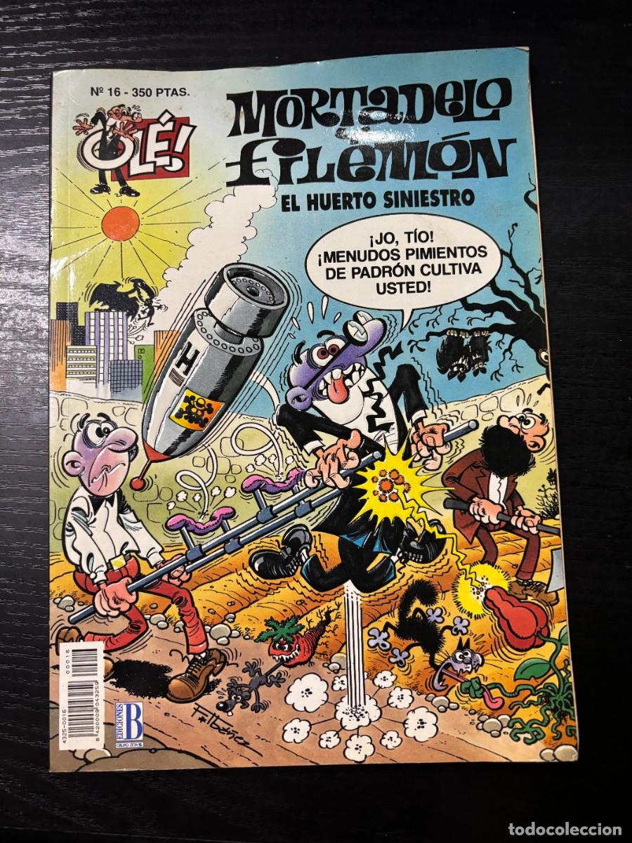 C&oacute;mics: MORTADELO Y FILEM&Oacute;N. N&ordm; 16.- EL HUERTO SINIESTRO. EDICIONES B - Foto 1