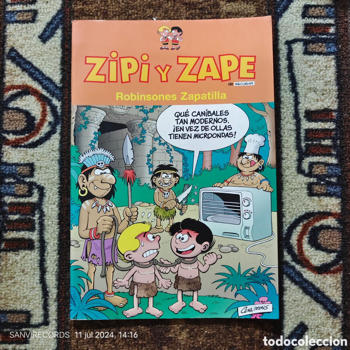 C&oacute;mics: ZIPI Y ZAPE, ROBINSONES ZAPATILLA (EDICIONES B) - Foto 1