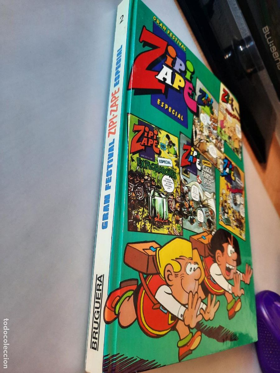C&oacute;mics: ZIPI Y ZAPE ESPECIAL- RETAPADO VARIOS N&Uacute;MEROS-ED. BRUGUERA - Foto 2