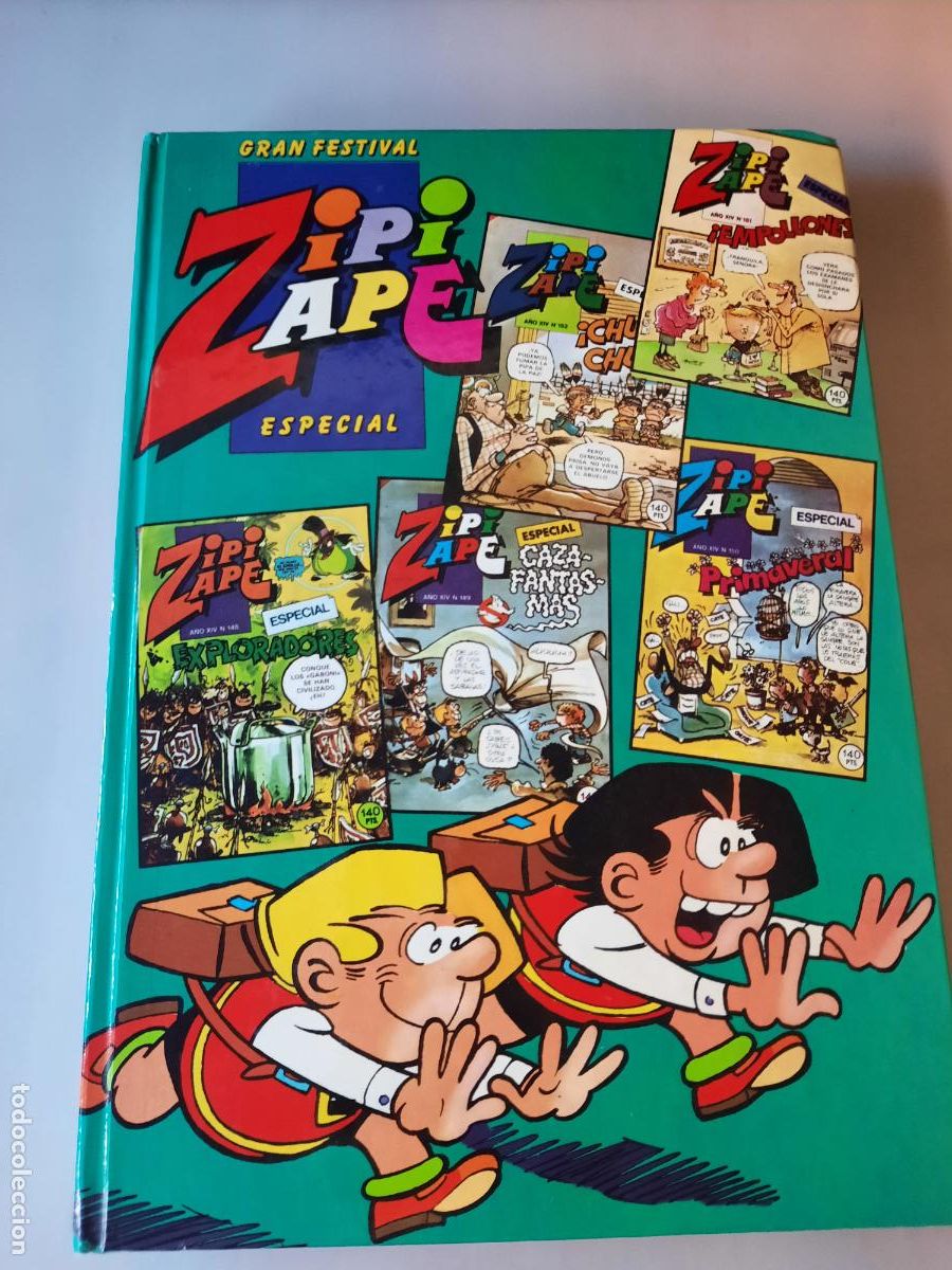 C&oacute;mics: ZIPI Y ZAPE ESPECIAL- RETAPADO VARIOS N&Uacute;MEROS-ED. BRUGUERA - Foto 1