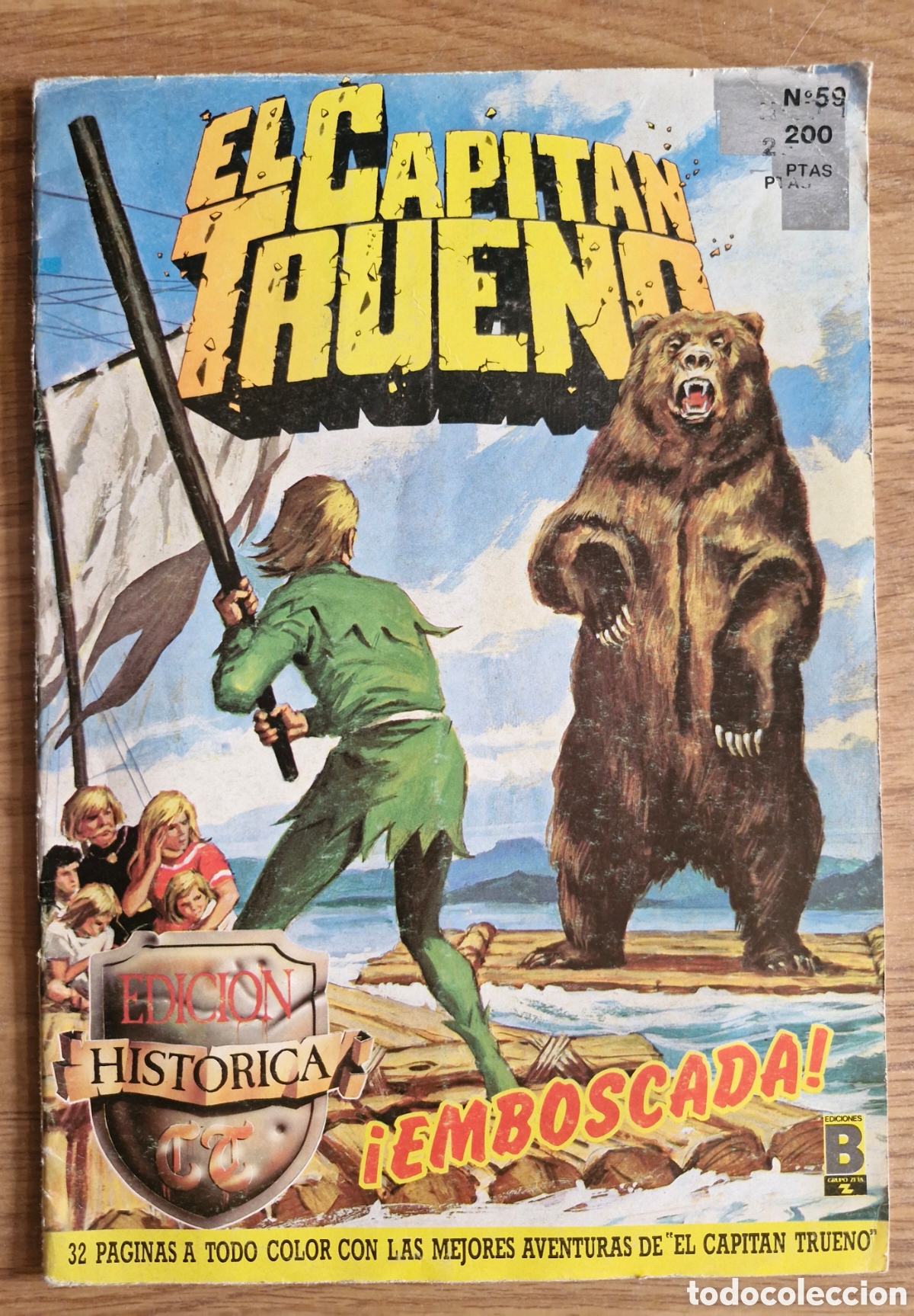 C&oacute;mics: EL CAPIT&Aacute;N TRUENO/ EMBOSCADA (Edici&oacute;n hist&oacute;rica) - Foto 1