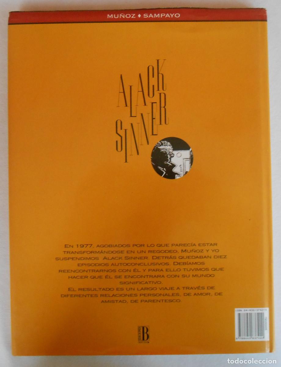 C&oacute;mics: ALACK SINNER. ENCUENTROS Y REENCUENTROS - MU&Ntilde;OZ/ SAMPAYO EDICIONES B - Foto 2