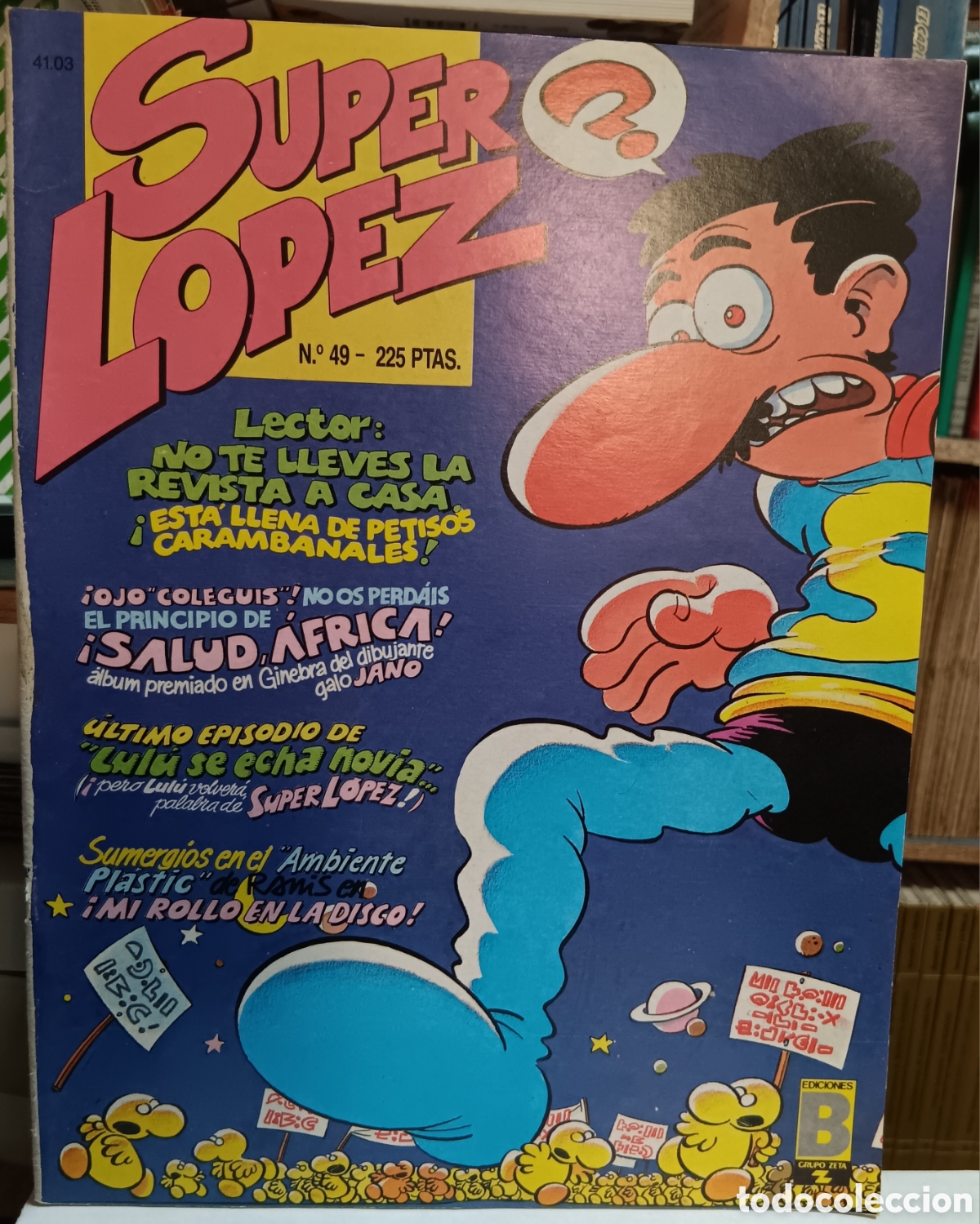 C&oacute;mics: TEBEOS-COMICS CANDY ● SUPER LOPEZ 49 ● ED. B ● RARO ● UU99 X0224 ● - Foto 1