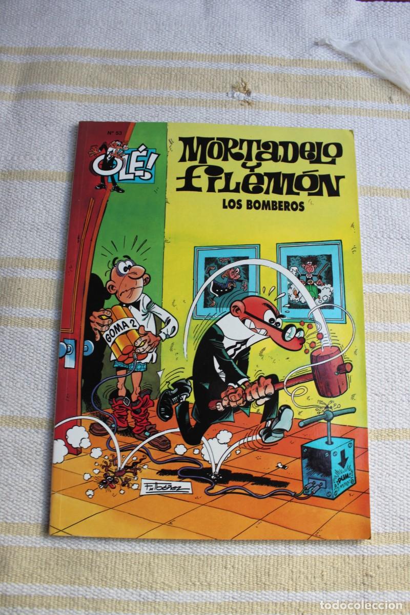 C&oacute;mics: COLECCION OLE N&ordm; 53 ; MORTADELO Y FILEMON : LOS BOMBEROS - Foto 1