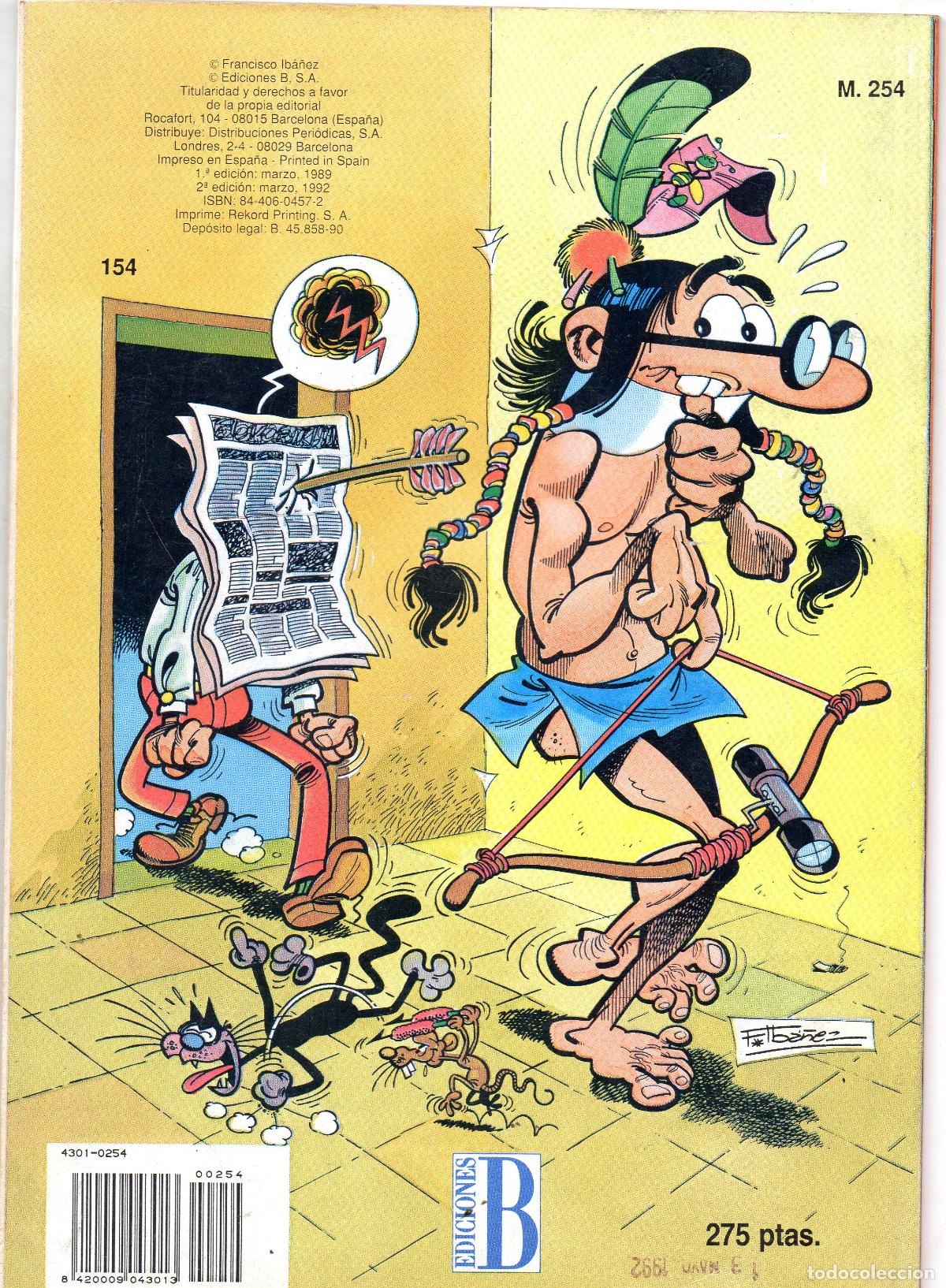 C&oacute;mics: MORTADELO Y FILEMON - OLE N&ordm;. M.254 - EDICIONES.B - Foto 2
