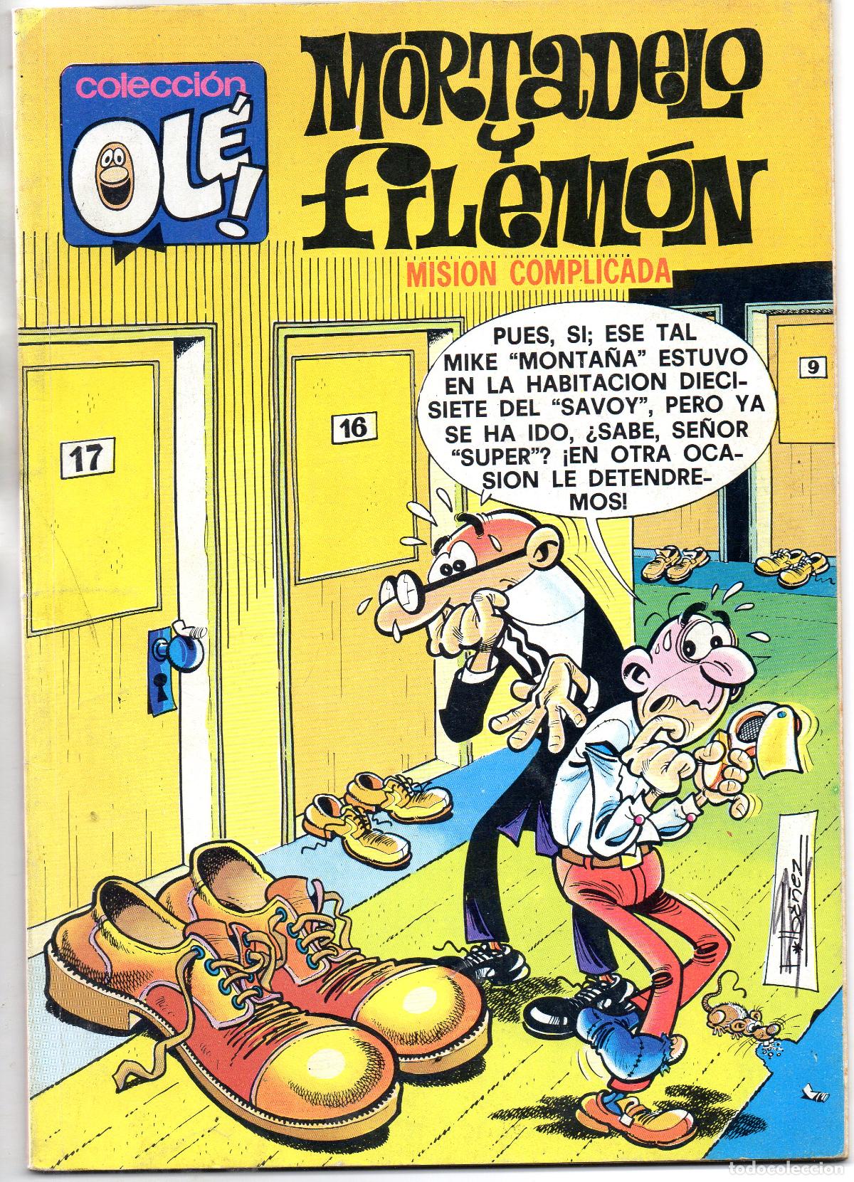 C&oacute;mics: MORTADELO Y FILEMON - OLE N&ordm;. M.254 - EDICIONES.B - Foto 1