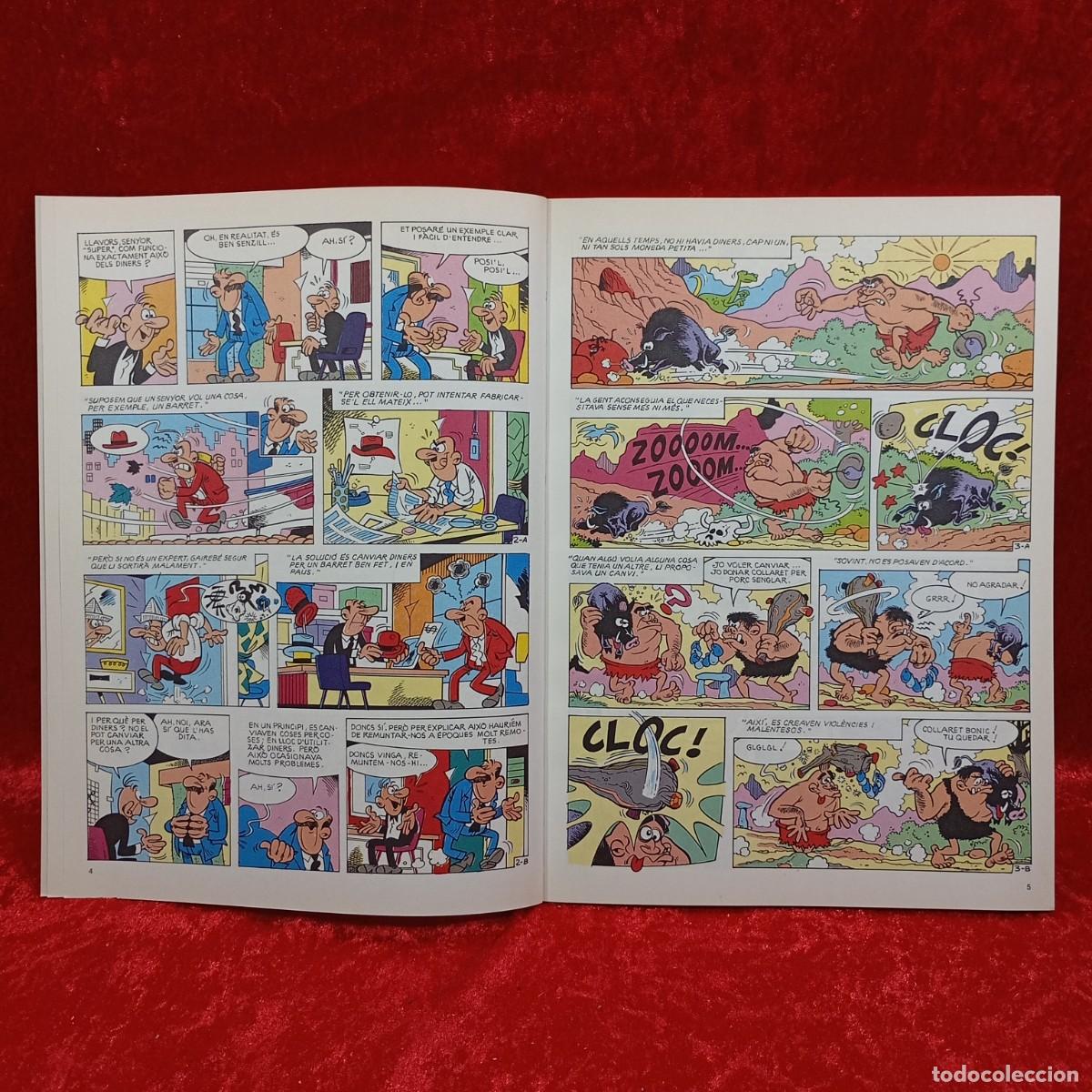 C&oacute;mics: LA HIST&Ograve;RIA DELS DINERS - MORTADEL&middot;LO I FILEM&Oacute; - EDICIONES B - LA CAIXA - 1989 / 785 - Foto 4