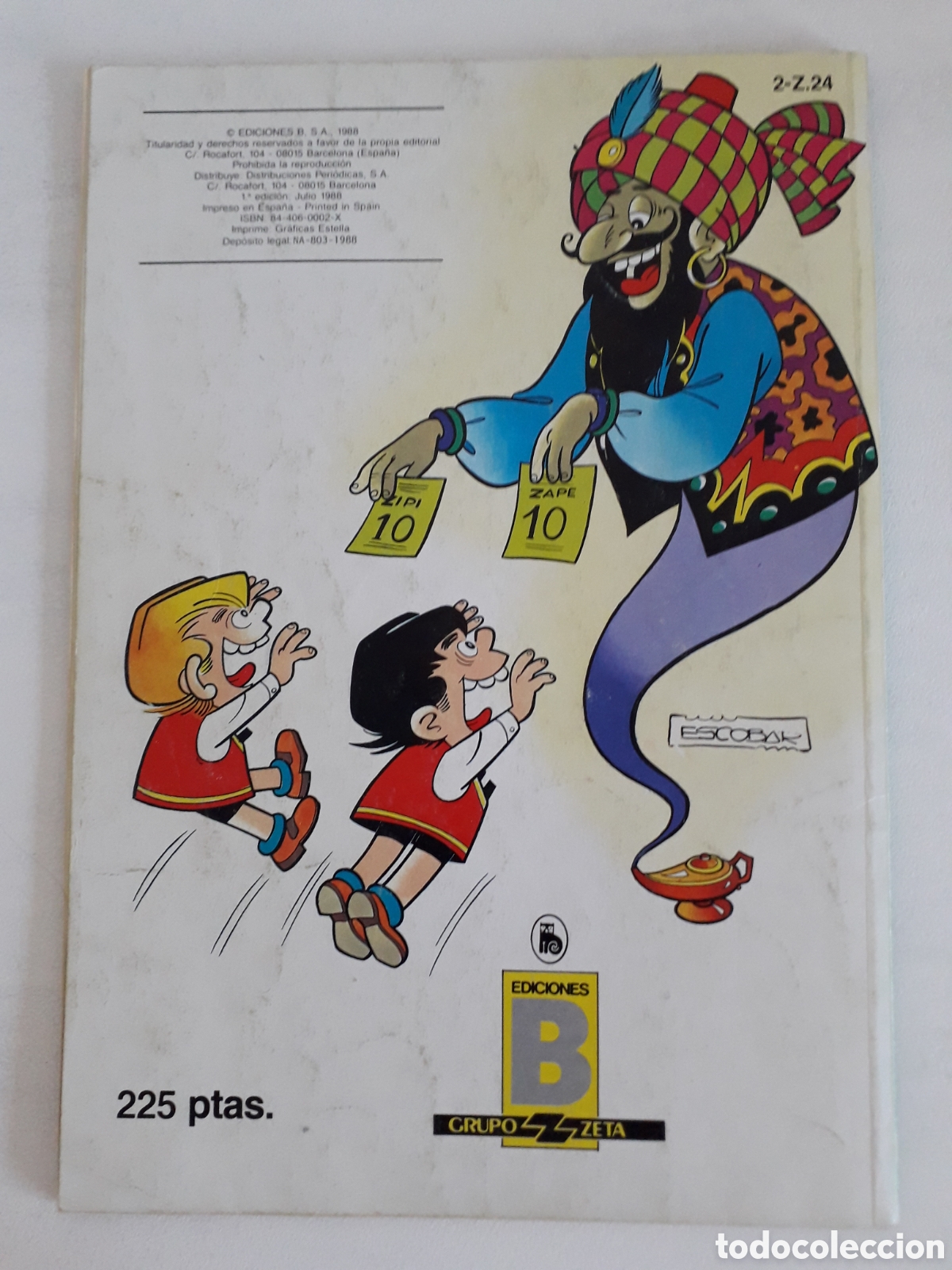 C&oacute;mics: ZIPI Y ZAPE PRIMERA EDICI&Oacute;N 1988. OL&Eacute; - Foto 2