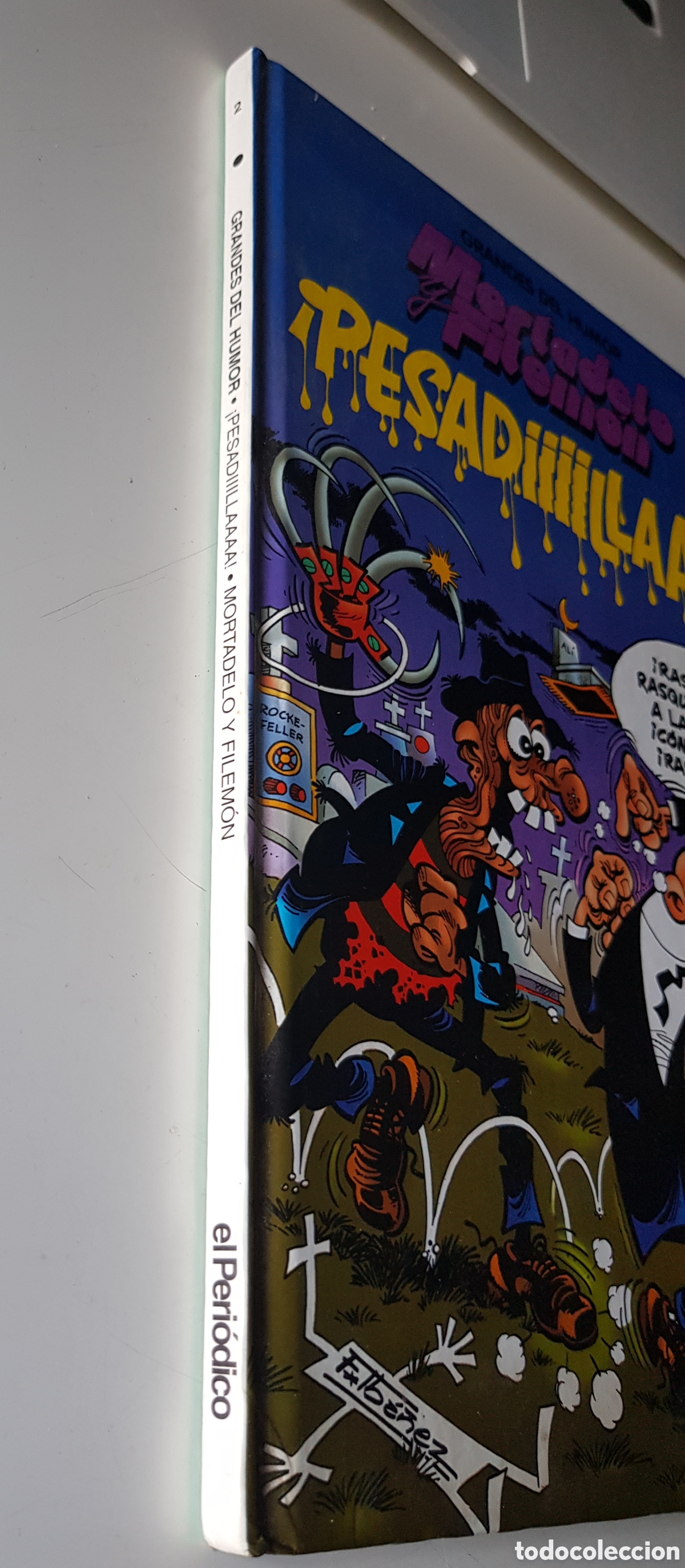 C&oacute;mics: Mortadelo y filem&oacute;n. &iexcl; pesadiiiillaaa! , ediciones primera plana, S.A. 1996. - Foto 3
