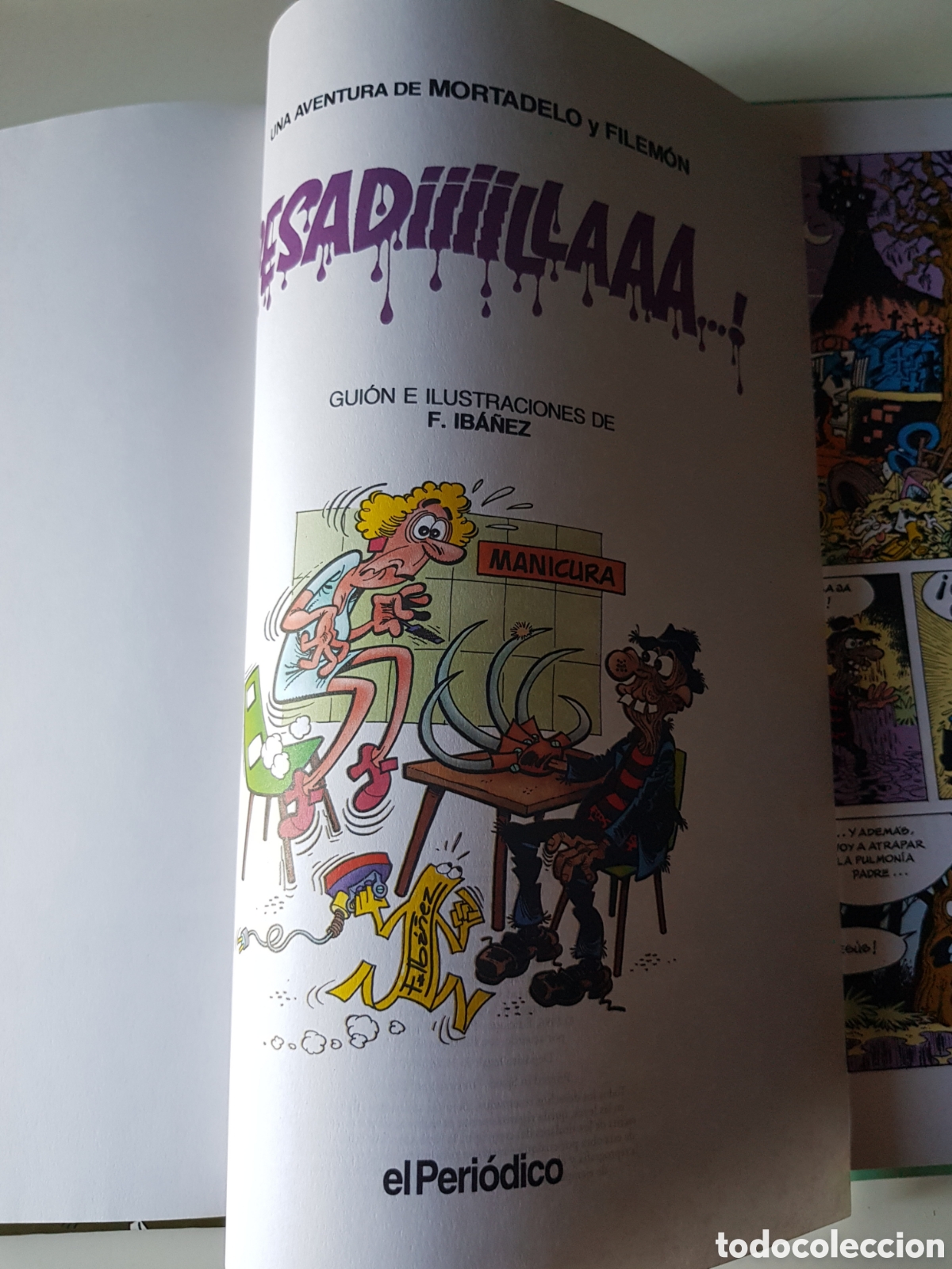 C&oacute;mics: Mortadelo y filem&oacute;n. &iexcl; pesadiiiillaaa! , ediciones primera plana, S.A. 1996. - Foto 5