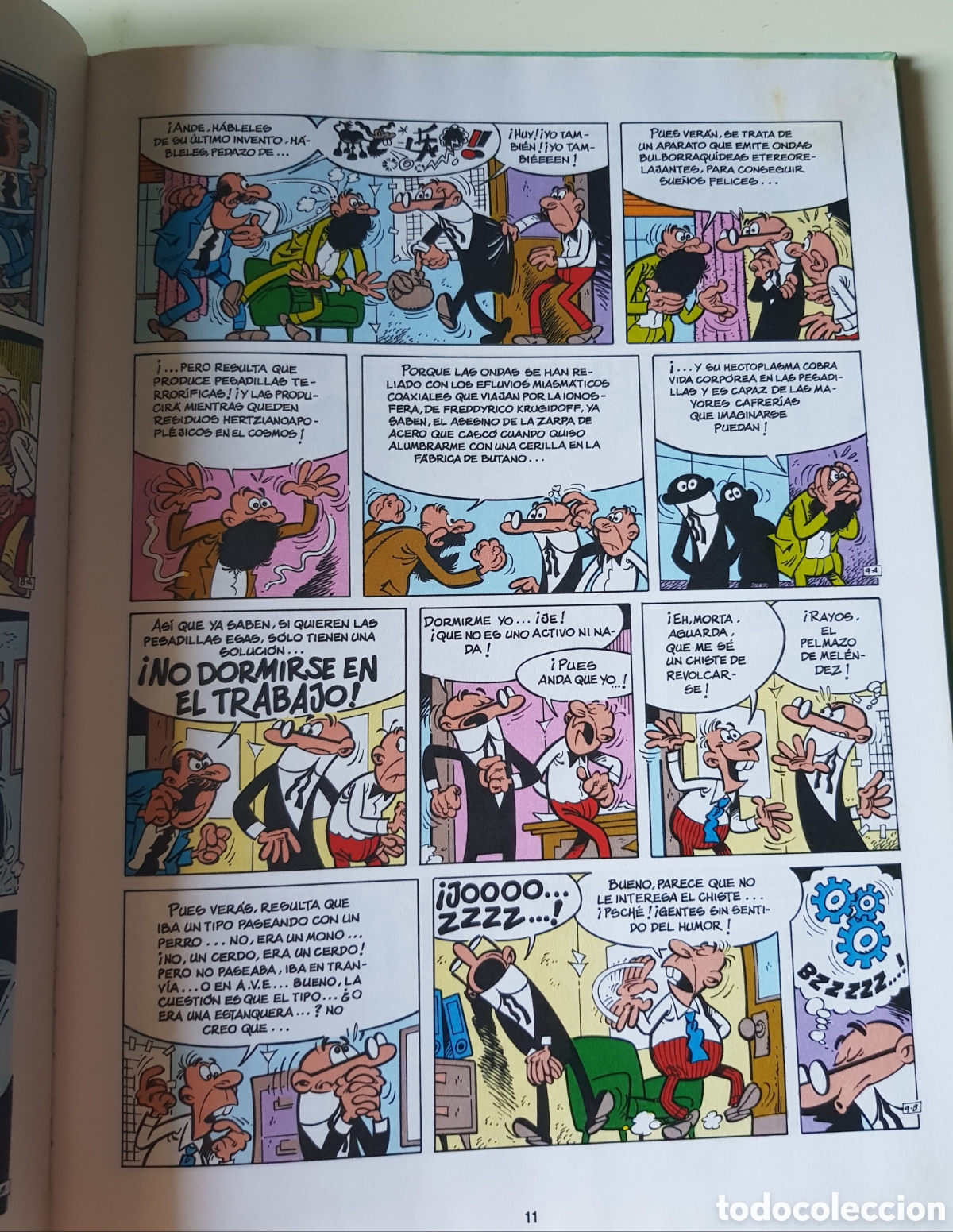 C&oacute;mics: Mortadelo y filem&oacute;n. &iexcl; pesadiiiillaaa! , ediciones primera plana, S.A. 1996. - Foto 8