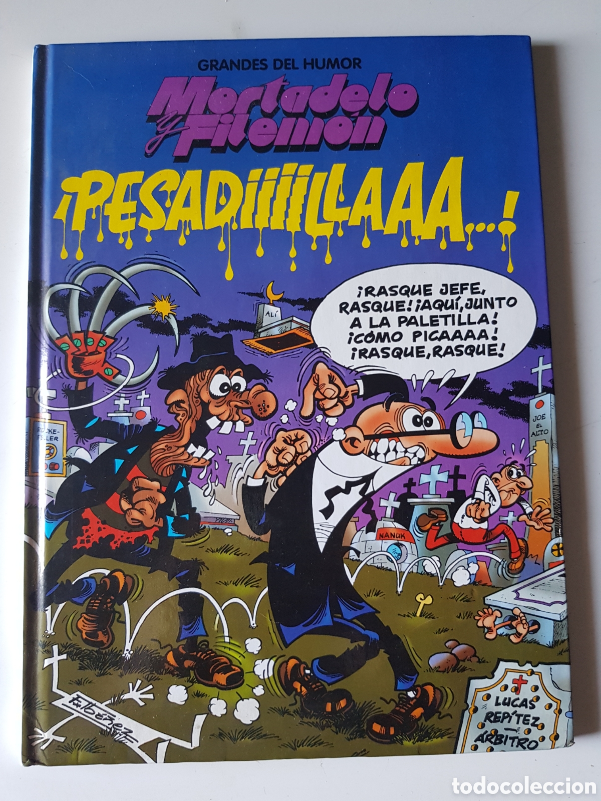 C&oacute;mics: Mortadelo y filem&oacute;n. &iexcl; pesadiiiillaaa! , ediciones primera plana, S.A. 1996. - Foto 1