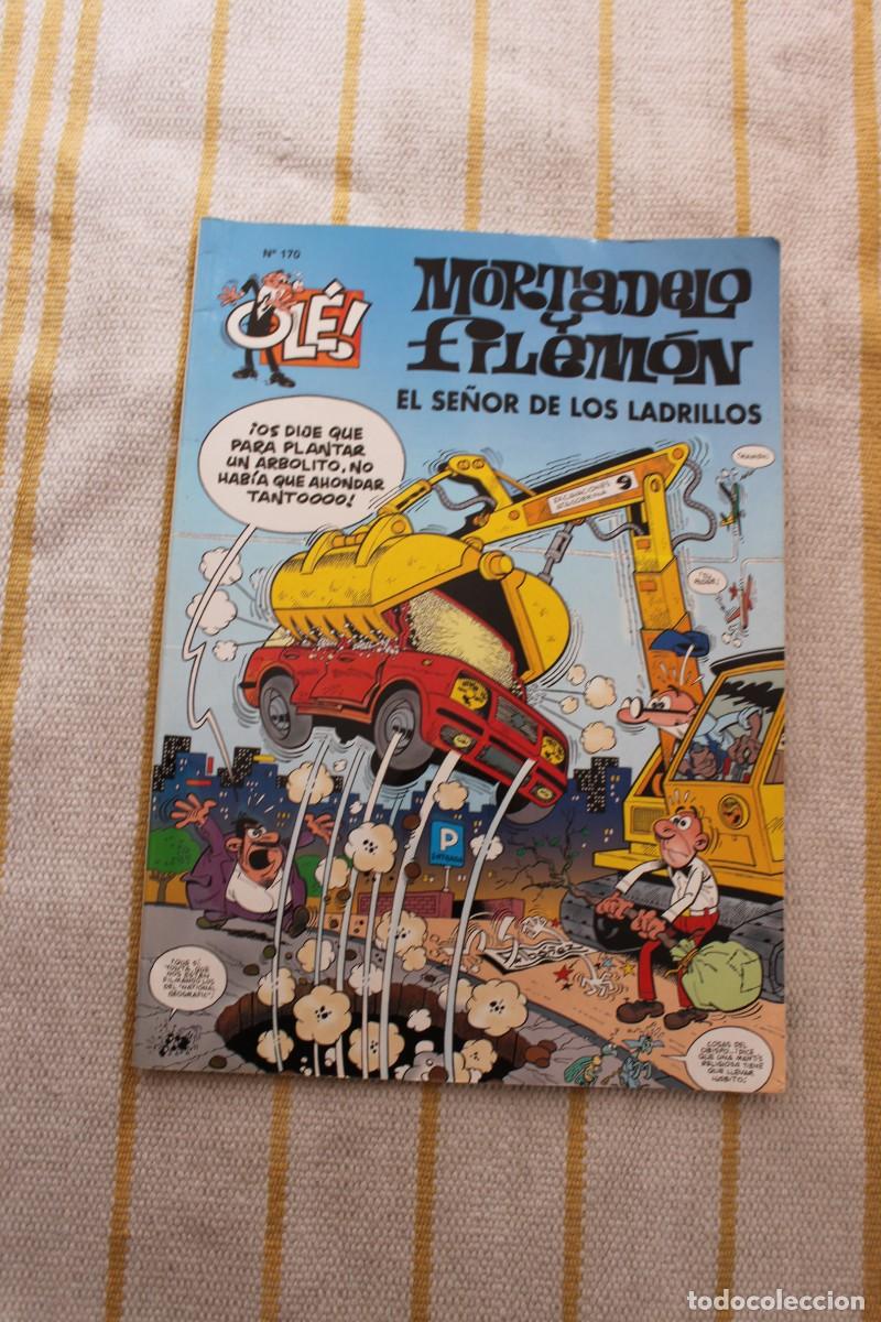 C&oacute;mics: OLE N&ordm; 170 : MORTADELO Y FILEMON :EL SE&Ntilde;OR DE LOS LADRILLOS ; EDICIONES B - Foto 1
