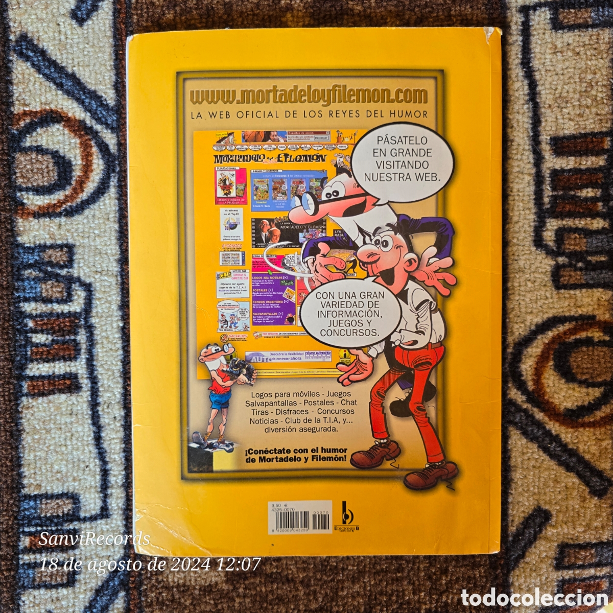 C&oacute;mics: COLECCI&Oacute;N OL&Eacute;! MORTADELO Y FILEM&Oacute;N N&deg; 70: LOS MONSTRUOS (ED. B) - Foto 2