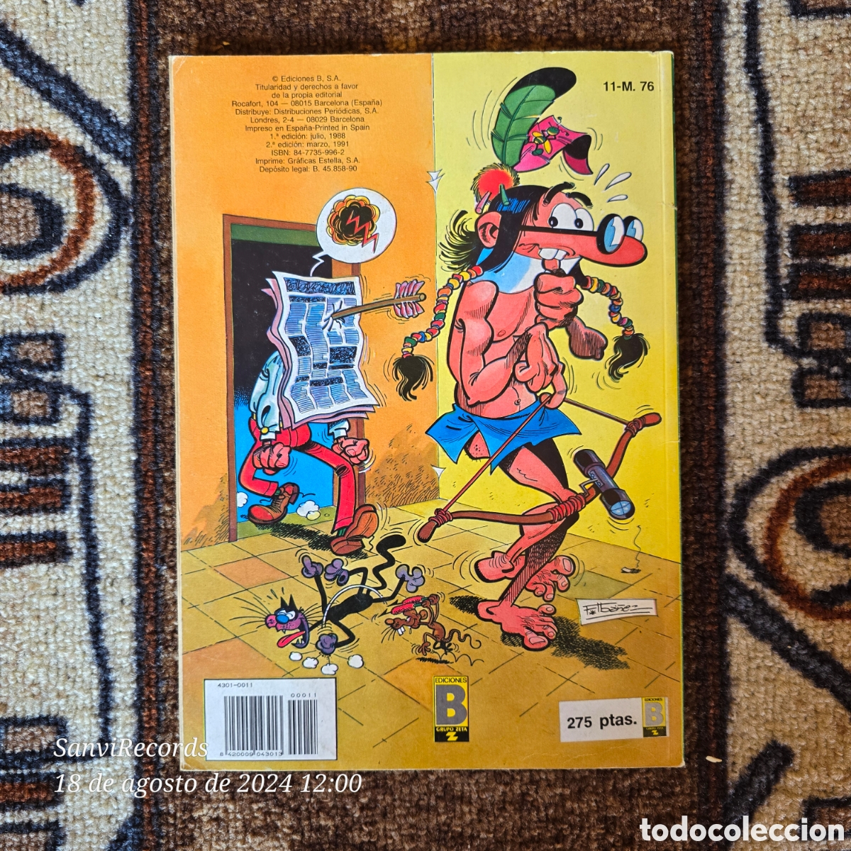 C&oacute;mics: COLECCI&Oacute;N OL&Eacute;! MORTADELO Y FILEM&Oacute;N N&deg; 11-M76 (ED. B) - Foto 2