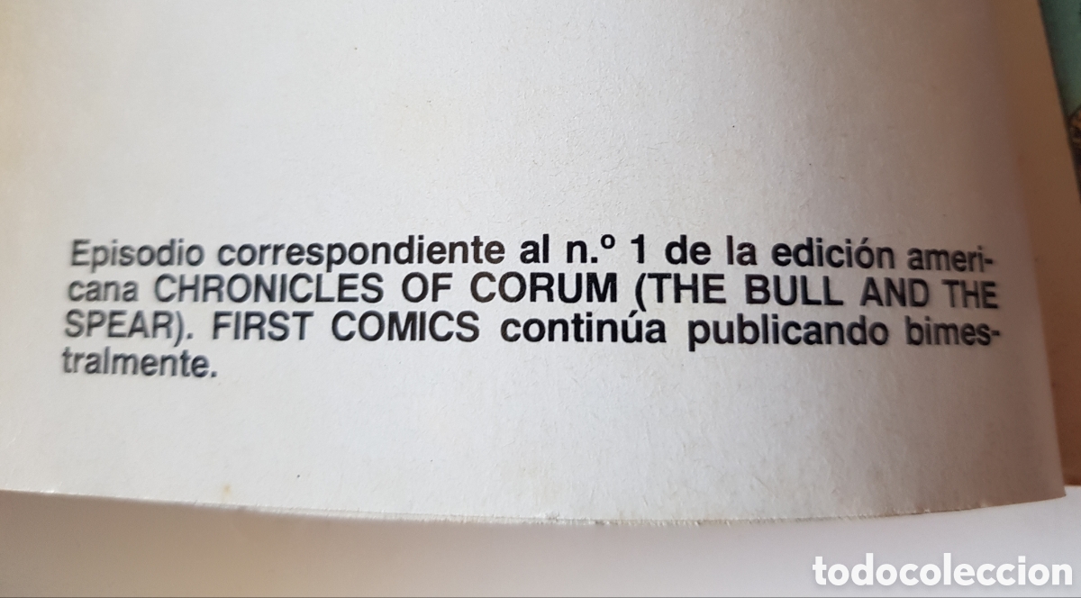 C&oacute;mics: Vol&uacute;menes CORUM n.4 . N&uacute;meros; 1,2,3y4 ( Retapado ). - Foto 8