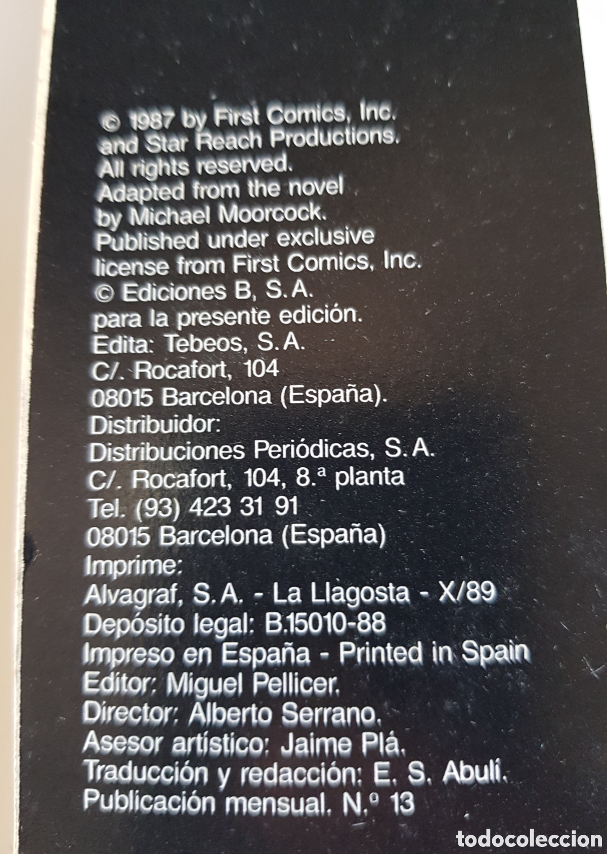 C&oacute;mics: Vol&uacute;menes CORUM n.4 . N&uacute;meros; 1,2,3y4 ( Retapado ). - Foto 9