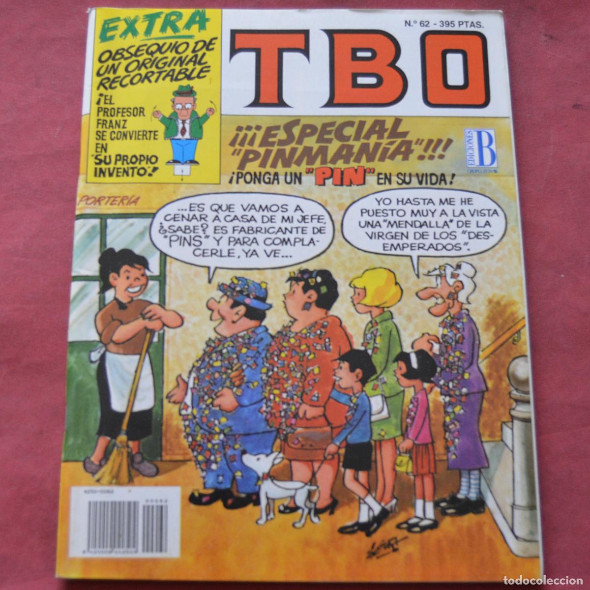 C&oacute;mics: TBO - 62 - EXTRA - RECORTABLE PROFESOR FRANZ . EDICIONES B - Foto 1