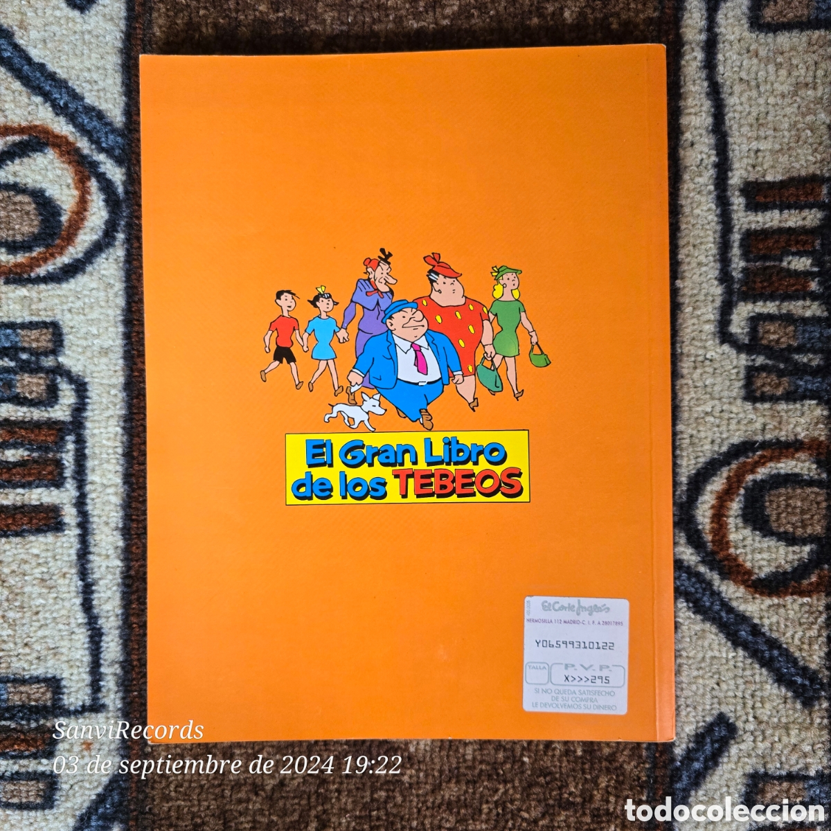 C&oacute;mics: EL GRAN LIBRO DE LOS TEBEOS 9 (EDICIONES B) - Foto 2