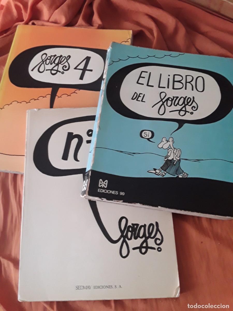 C&oacute;mics: lote de 3 de los primeros libros de Forges - Foto 1