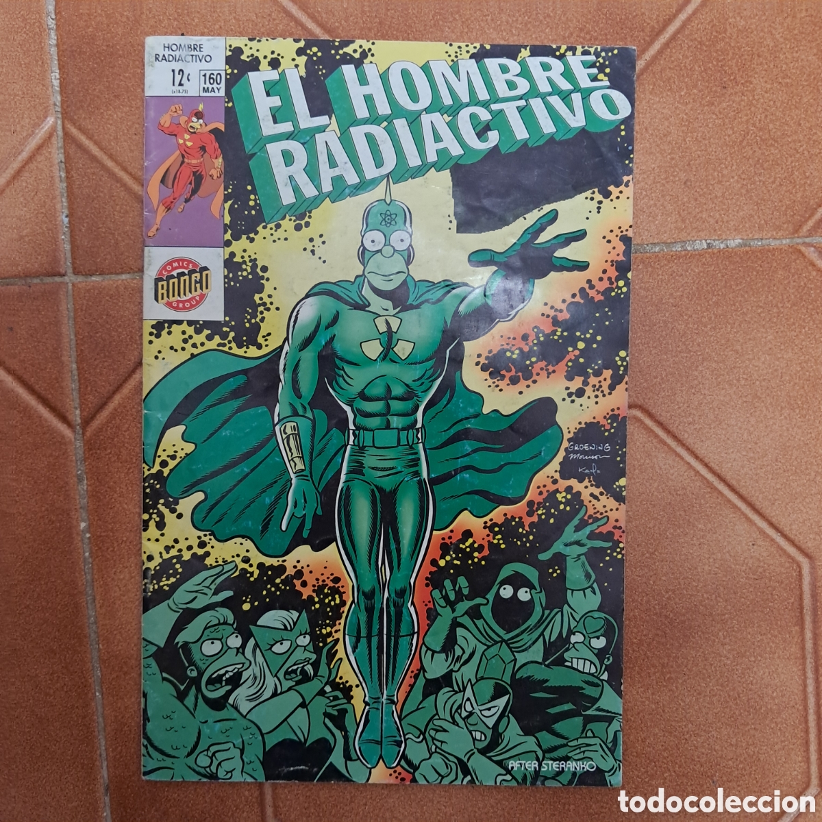 C&oacute;mics: SIMPSON C&Oacute;MICS - Los Simpons N&ordm; 37 - BONGO EDICIONES B 1999 / El hombre radioactivo - Foto 2