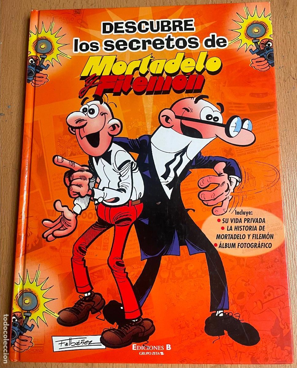 C&oacute;mics: DESCUBRE LOS SECRETOS DE MORTADELO Y FILEMON, - Foto 1
