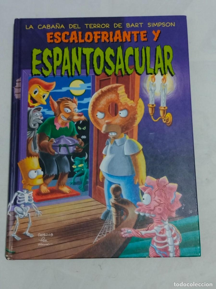 C&oacute;mics: LA CABA&Ntilde;A DEL TERROR DE BART SIMPSON: ESCALOFRIANTE Y ESPANTOSACULAR .EDICIONES B. - Foto 1