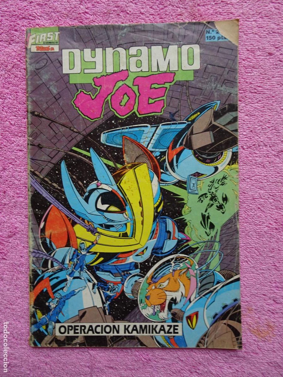 C&oacute;mics: dynamo joe 2 operacion kamikaze ediciones b 1988 first comics tebeos sa - Foto 1
