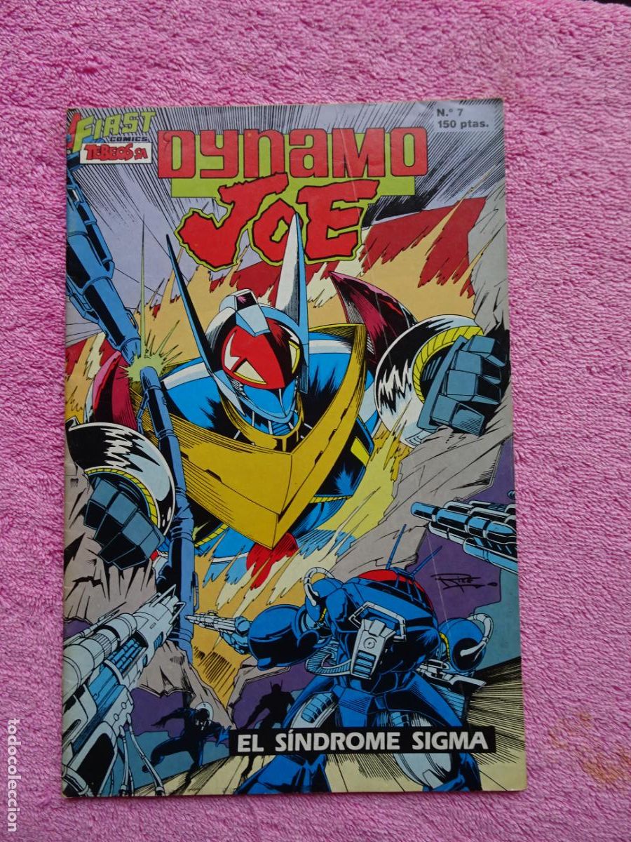 C&oacute;mics: dynamo joe 7 el s&iacute;ndrome sigma ediciones b 1987 first comics tebeos sa - Foto 1