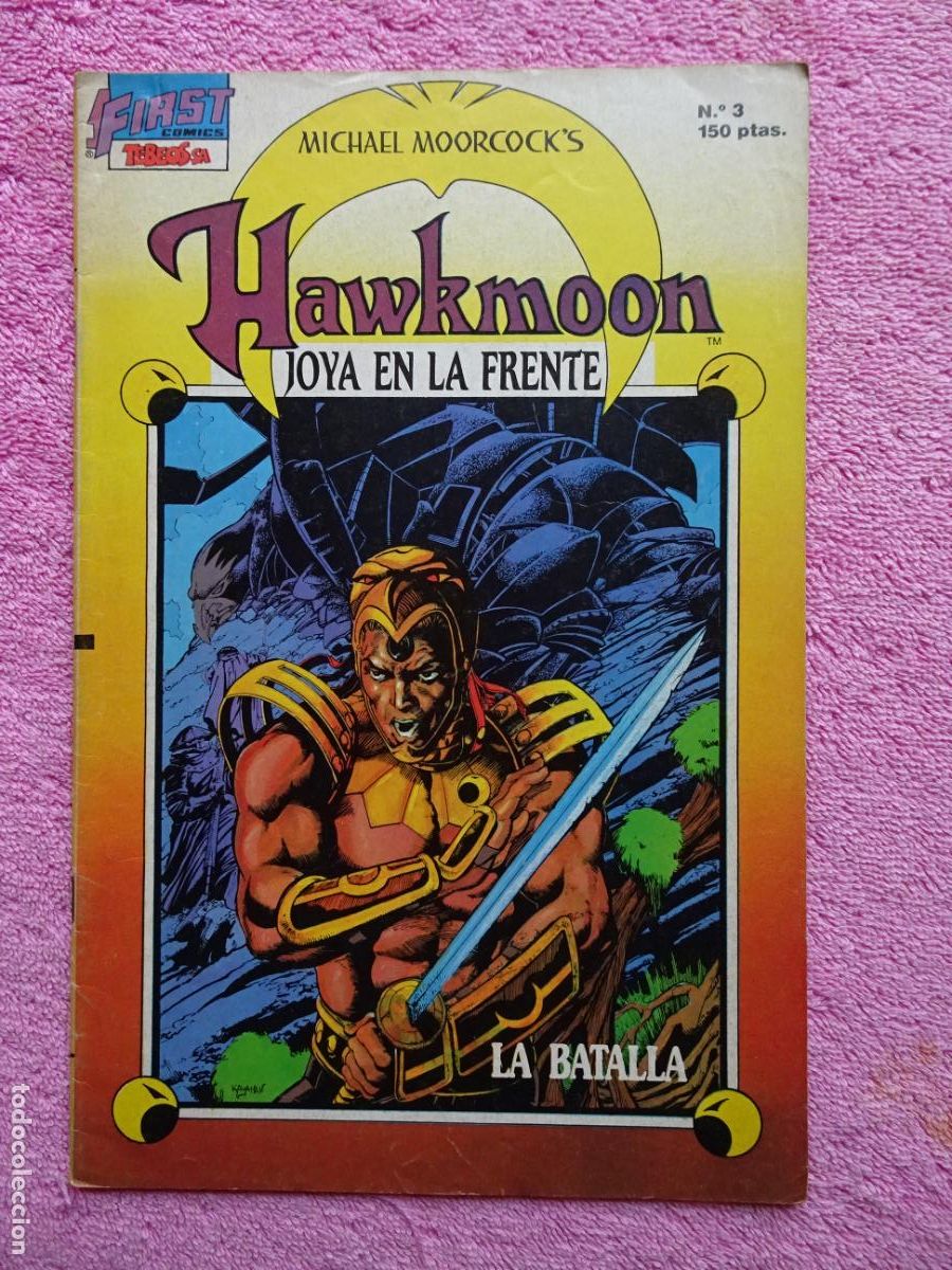 C&oacute;mics: hawkmoon 3 joya en la frente ediciones b 1987 first comics tebeos sa - Foto 1