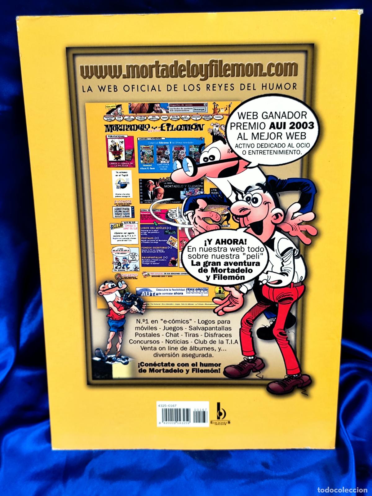 C&oacute;mics: OL&Eacute;! MORTADELO Y FILEM&Oacute;N N&ordm; 167. EDICIONES B. 1&ordf; EDICI&Oacute;N 2004 - Foto 2