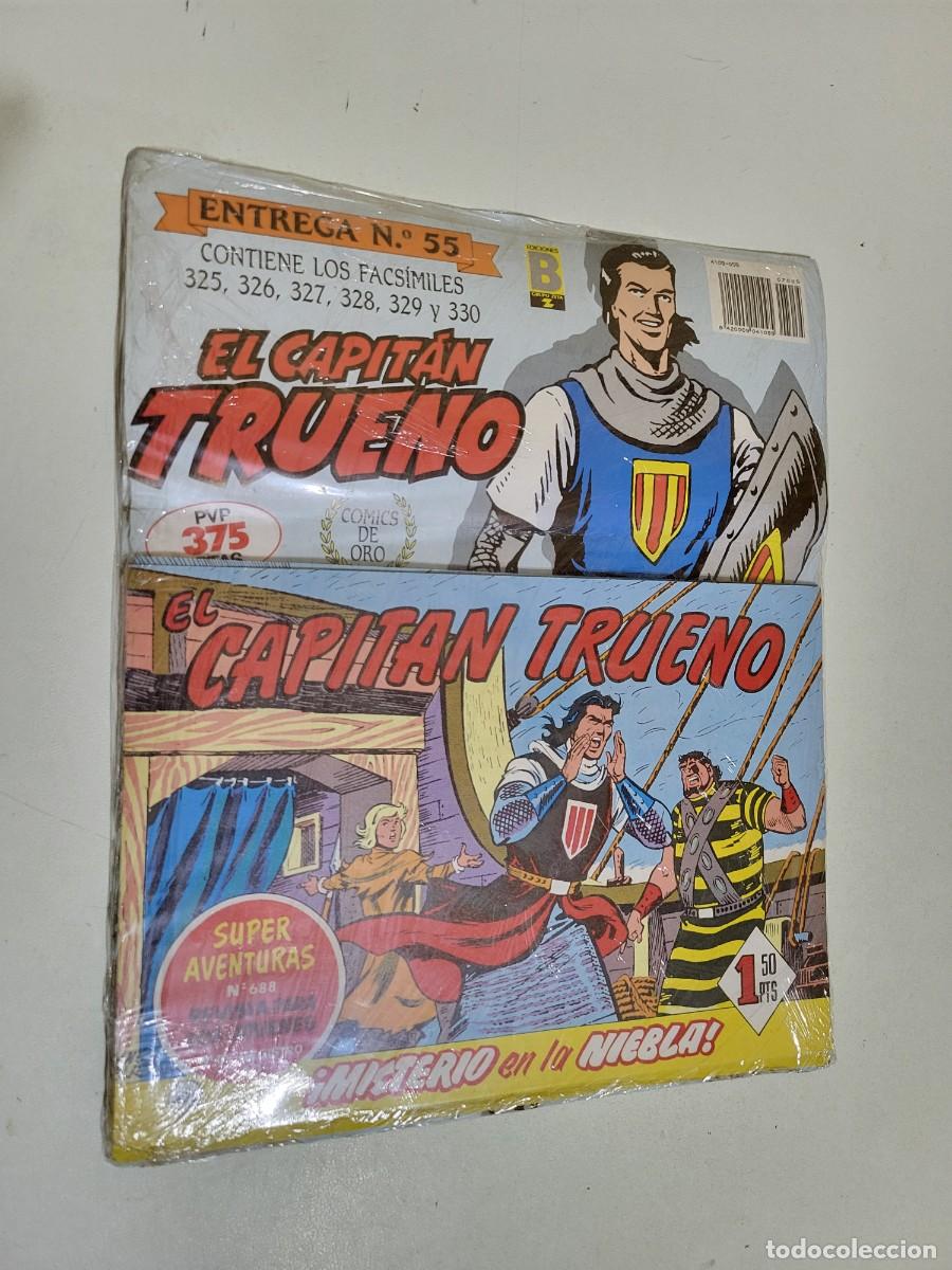 C&oacute;mics: El Capit&aacute;n Trueno, entrega N&ordm; 55, Facs&iacute;mil N&ordm; 325 Al 330, Ediciones B. - Foto 1