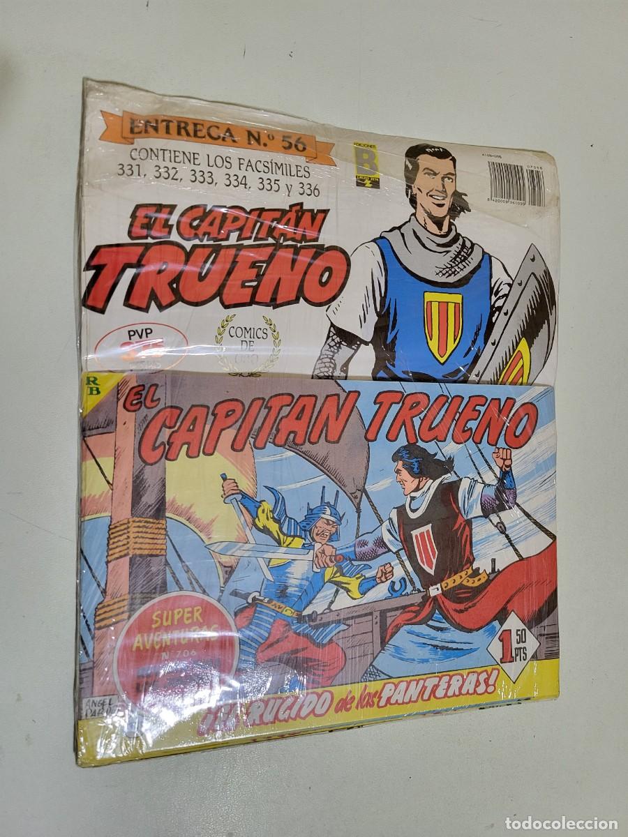 C&oacute;mics: El Capit&aacute;n Trueno, entrega N&ordm; 56, Facs&iacute;mil N&ordm; 331 Al 336, Ediciones B. - Foto 1