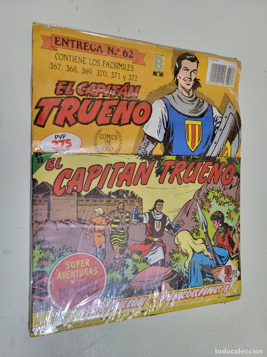 C&oacute;mics: El Capit&aacute;n Trueno, entrega N&ordm; 62, Facs&iacute;mil N&ordm; 367 Al 372, Ediciones B. - Foto 1