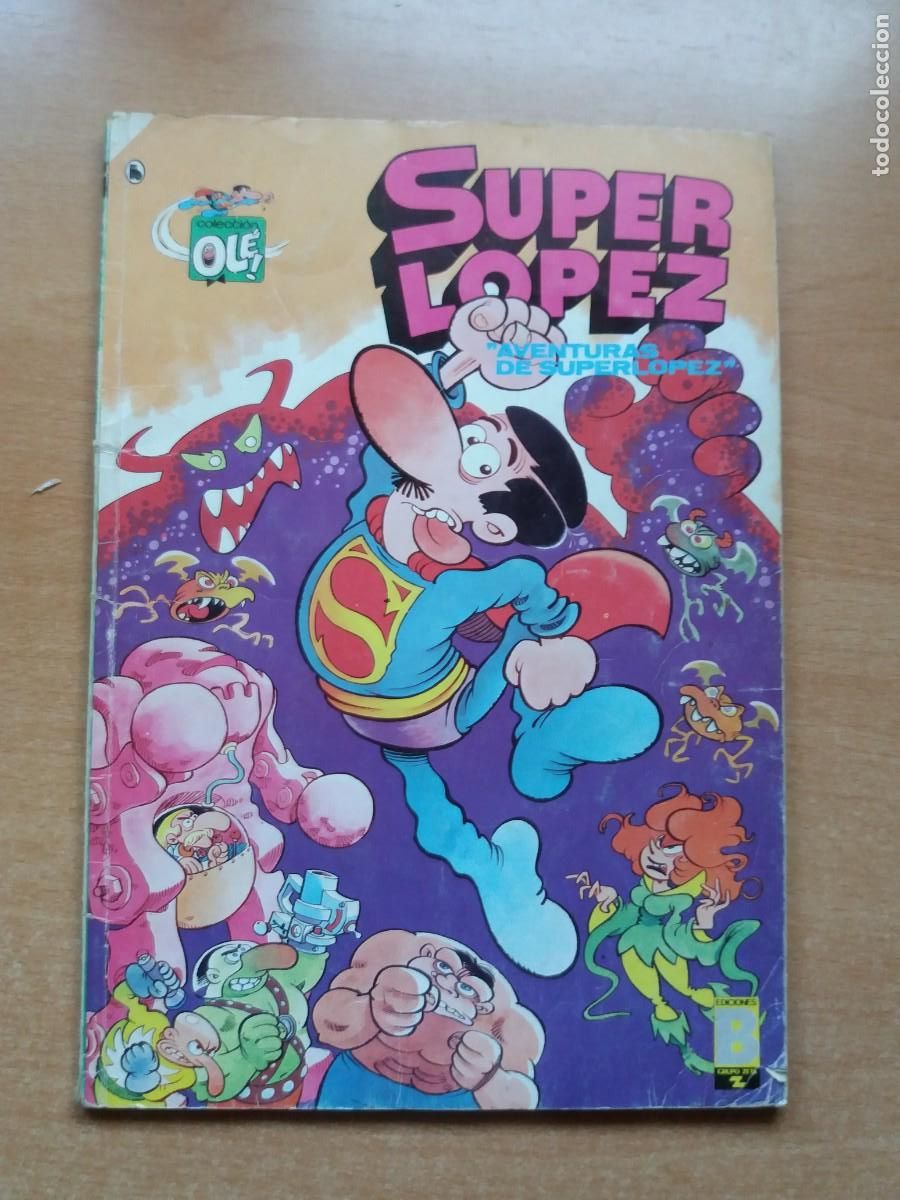 C&oacute;mics: OL&Eacute;. SUPERL&Oacute;PEZ. AVENTURAS DE SUPERL&Oacute;PEZ - Foto 1