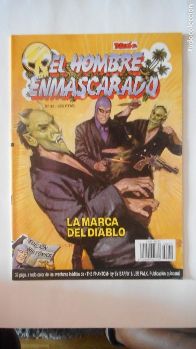C&oacute;mics: EL HOMBRE ENMASCARADO N&ordm; 32/ C-22 - Foto 1