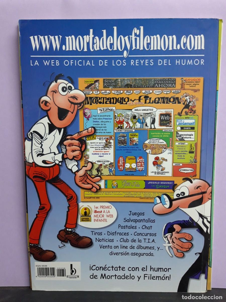 C&oacute;mics: MORTADELO Y FILEM&Oacute;N. OL&Eacute; N&ordm; 39. LA ELASTICINA. EDICIONES B. 4&ordf; EDIC. 2002 - Foto 2