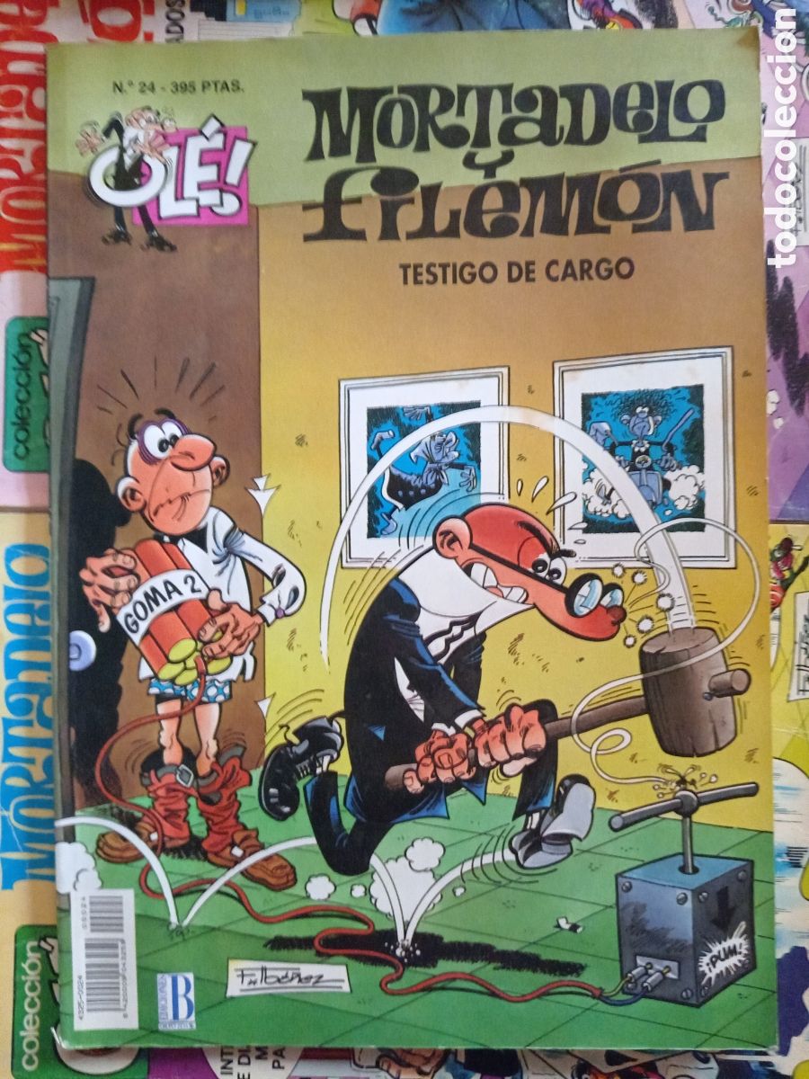 C&oacute;mics: Colecci&oacute;n Ol&eacute; Mortadelo y Filem&oacute;n 24 cj81 - Foto 1