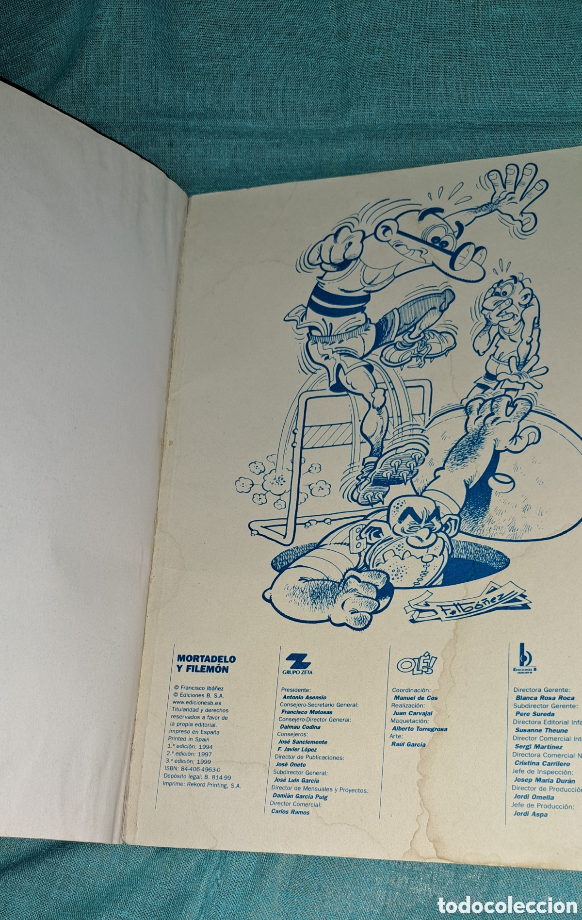 C&oacute;mics: TEBEO MORTADELO Y FILEM&Oacute;N N&deg; 81 COLECCI&Oacute;N OL&Eacute; - Foto 3