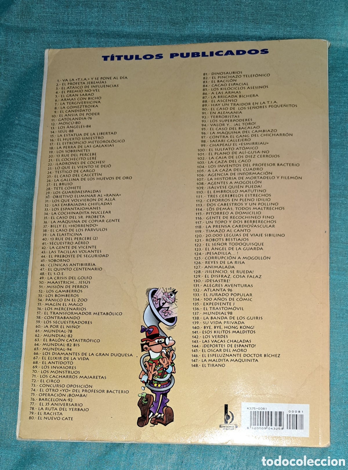C&oacute;mics: TEBEO MORTADELO Y FILEM&Oacute;N N&deg; 81 COLECCI&Oacute;N OL&Eacute; - Foto 4