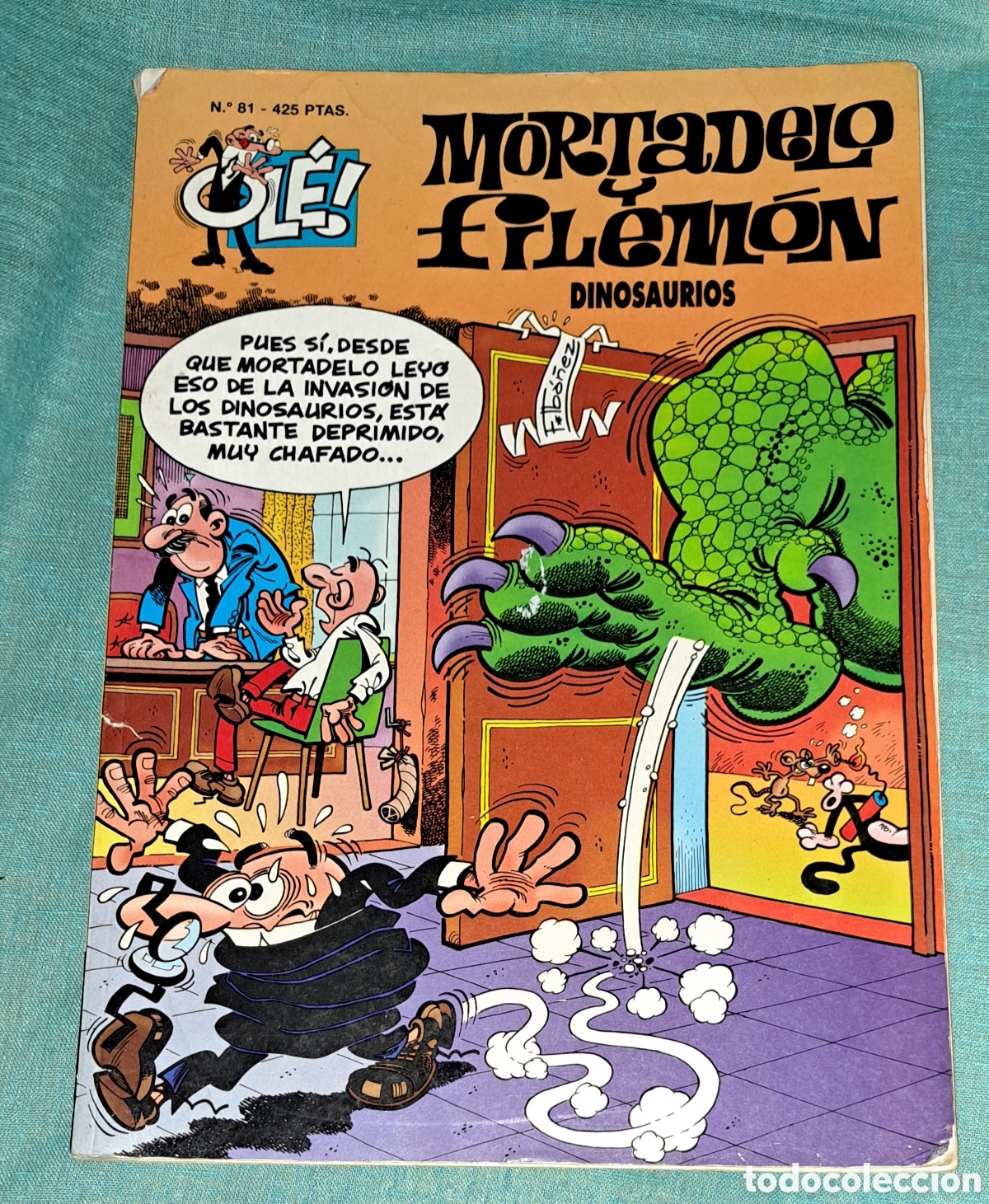 C&oacute;mics: TEBEO MORTADELO Y FILEM&Oacute;N N&deg; 81 COLECCI&Oacute;N OL&Eacute; - Foto 1