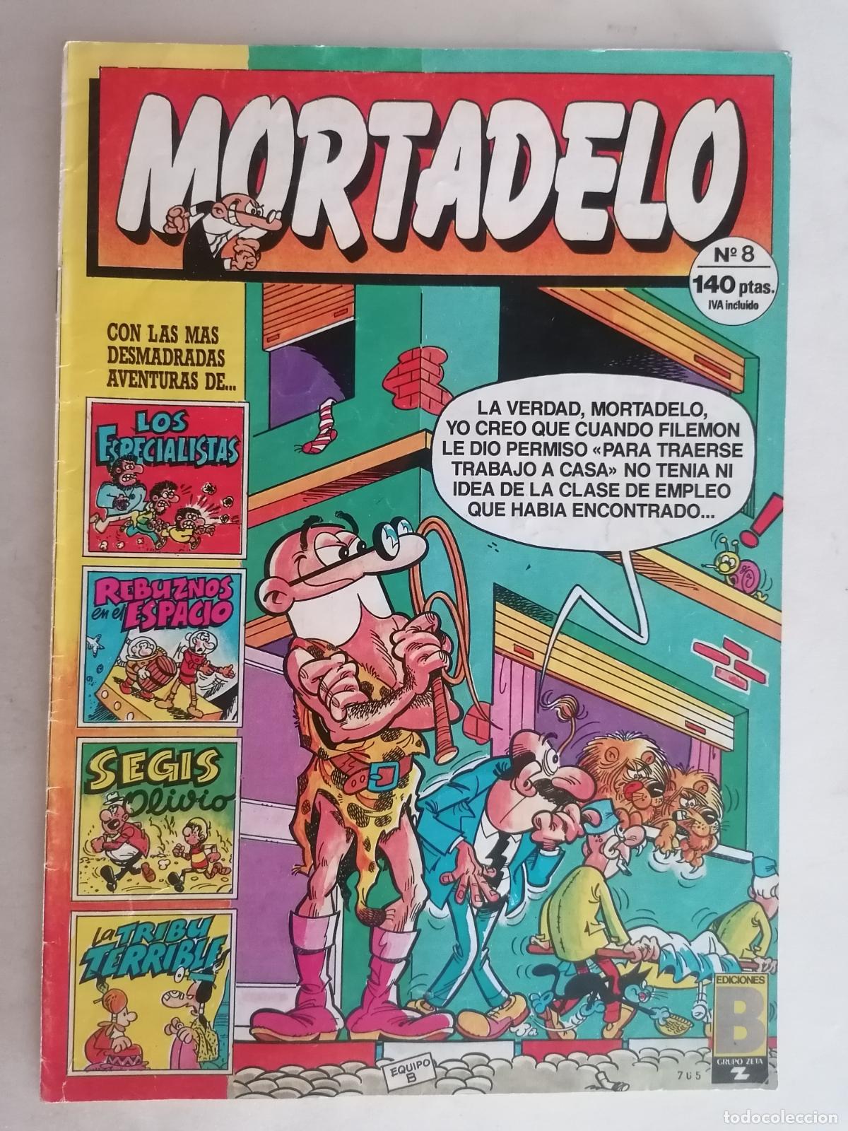 C&oacute;mics: TEBEO MORTADELO, N&ordm; 8, EDICIONES B - Foto 1