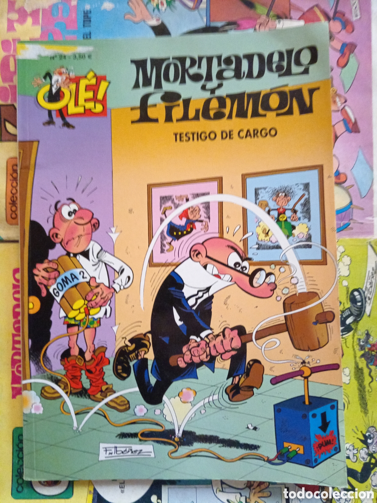 C&oacute;mics: Colecci&oacute;n Ol&eacute; Mortadelo y Filem&oacute;n 24 cj92 - Foto 1