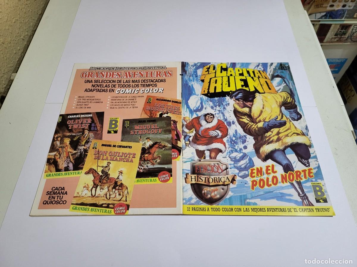 C&oacute;mics: E capit&aacute;n trueno, edici&oacute;n hist&oacute;rica, N&ordm; 37, Ediciones B. - Foto 1