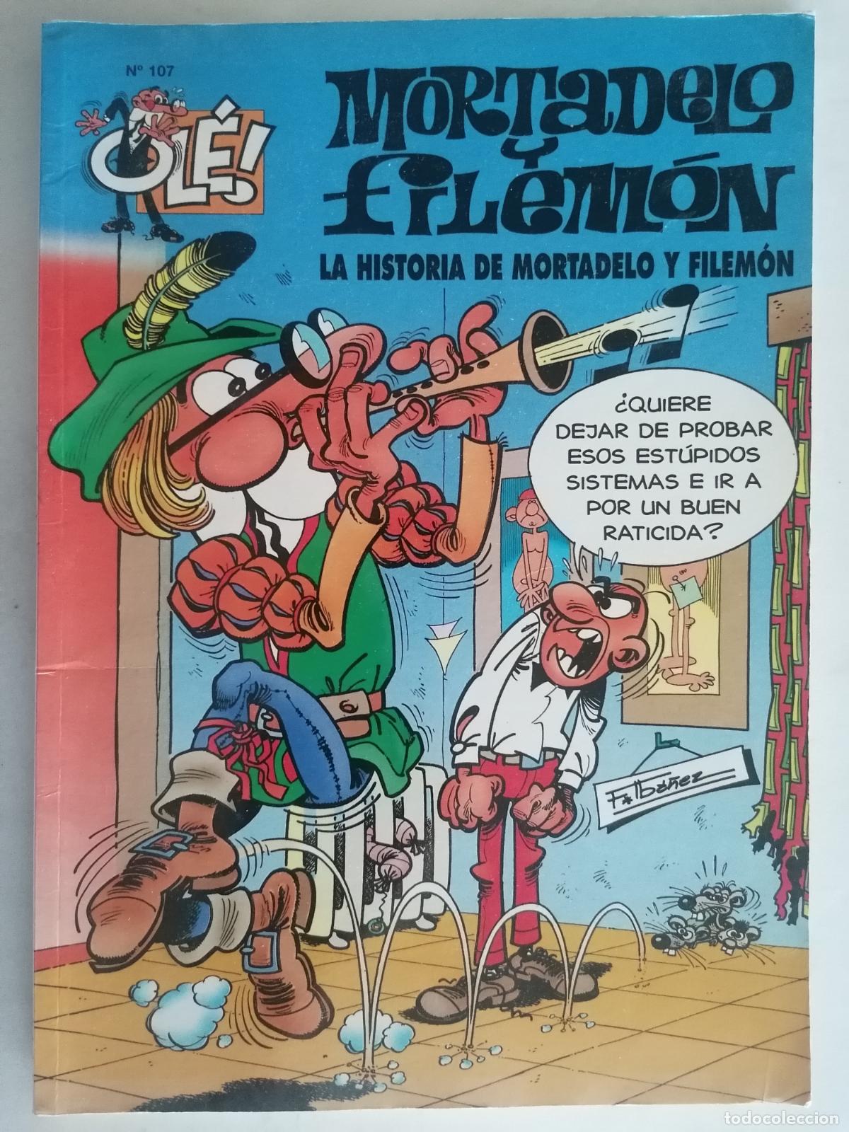 C&oacute;mics: TEBEO MARTADELO Y FILEMON N&ordm; 107, EDICIONES B - Foto 1