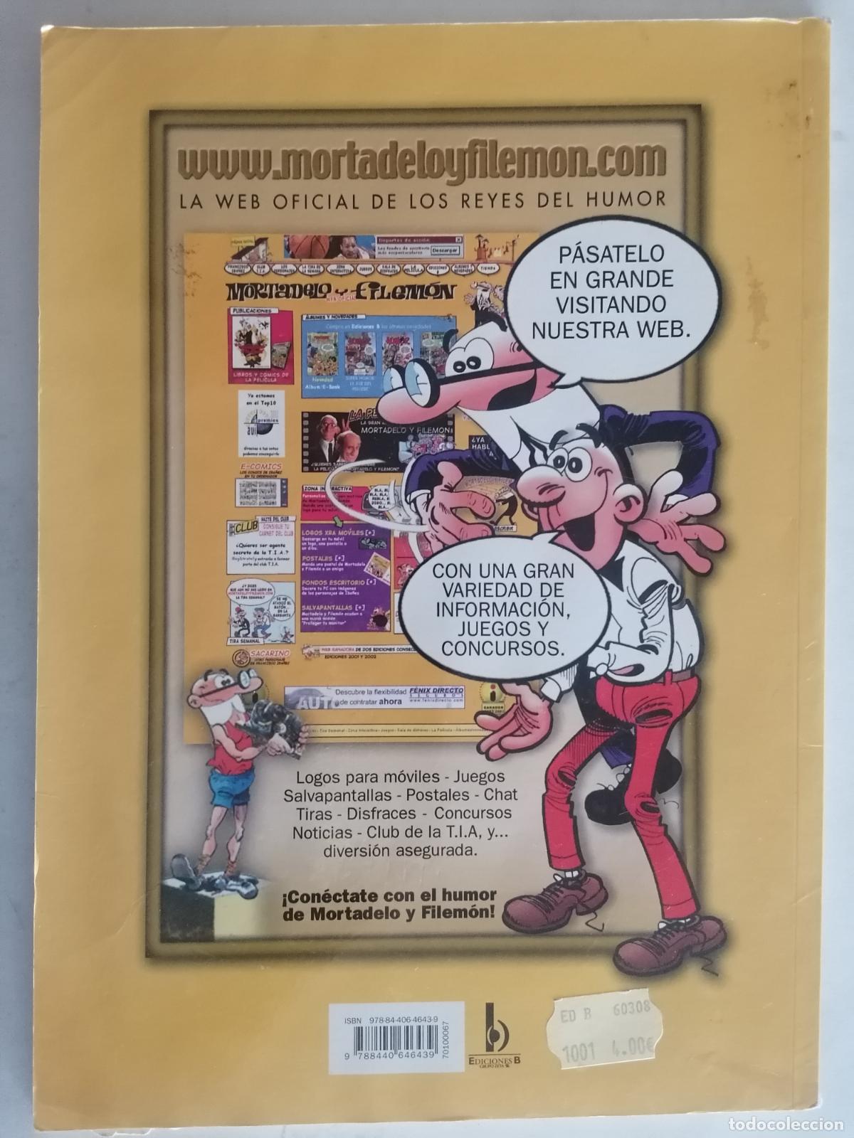 C&oacute;mics: TEBEO MARTADELO Y FILEMON N&ordm; 67, EDICIONES B - Foto 2