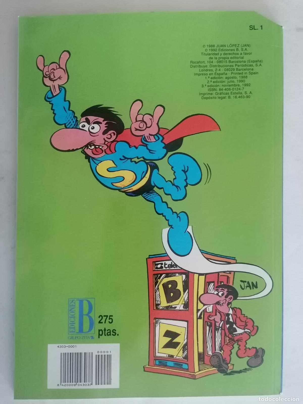 C&oacute;mics: TEBEO SUPER LOPEZ N&ordm; SL-1, EDICIONES B - Foto 2