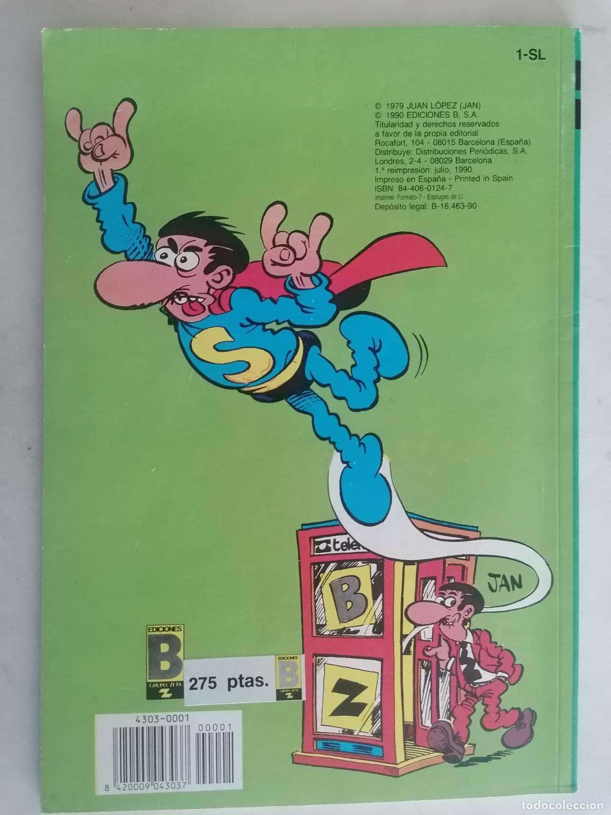 C&oacute;mics: TEBEO SUPER LOPEZ N&ordm; 1-SL, EDICIONES B - Foto 2