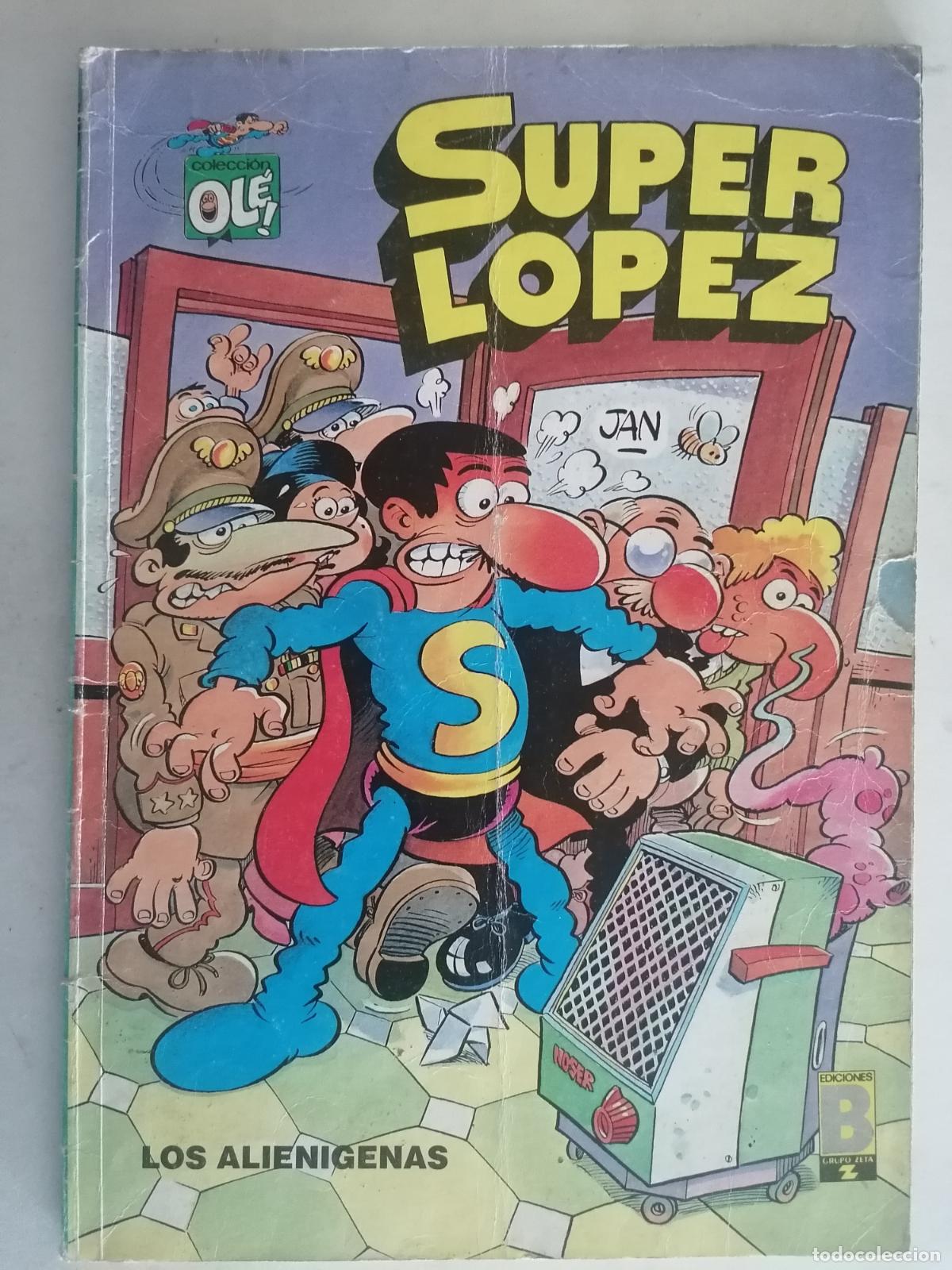C&oacute;mics: TEBEO SUPER LOPEZ N&ordm; 4-SL, EDICIONES B - Foto 1