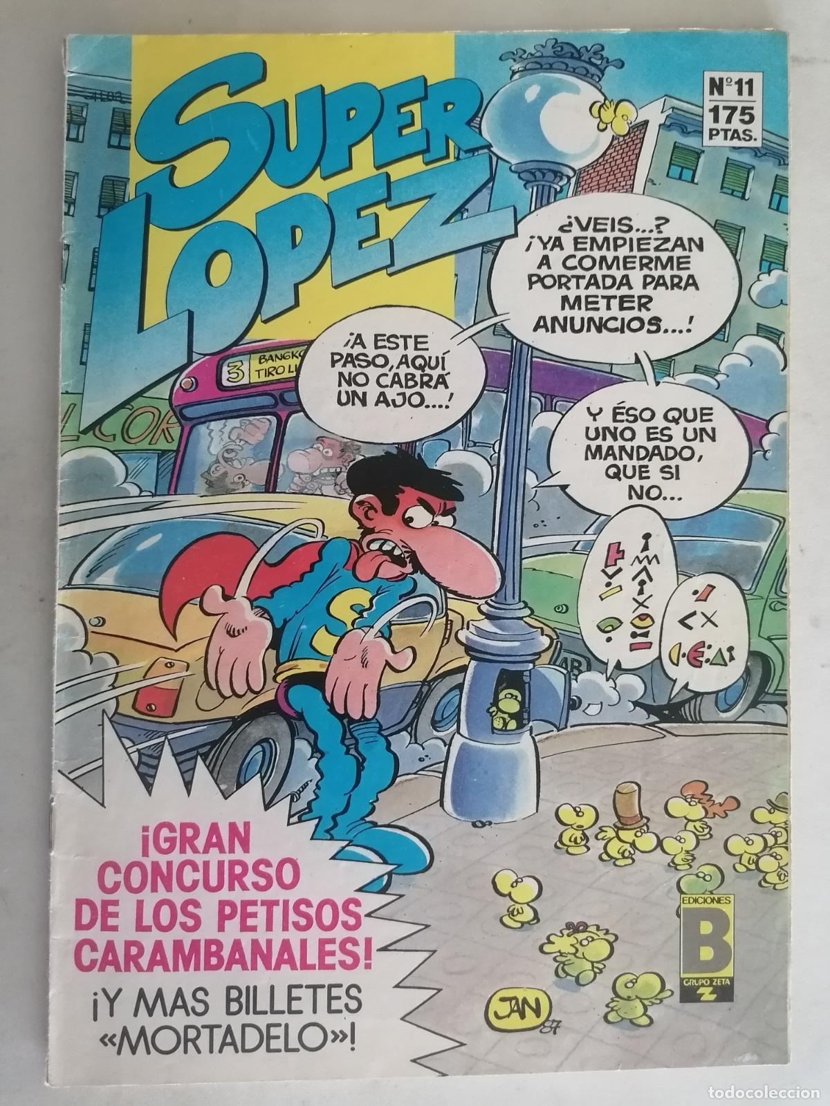 C&oacute;mics: TEBEO SUPER LOPEZ N&ordm; 11, EDICIONES B - Foto 1